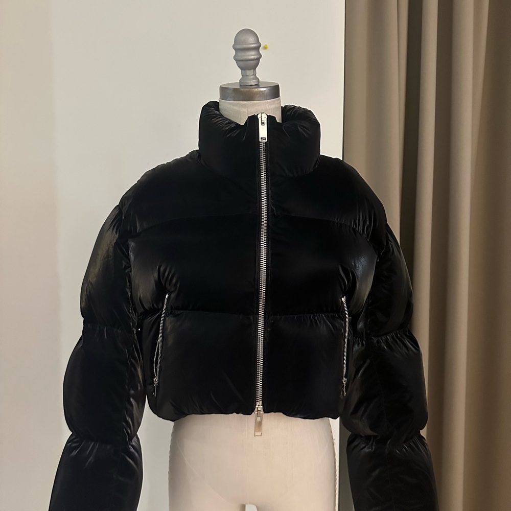 KHAITE Black Puffer Jacket - Size M - Made in Turkey